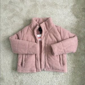 Forever 21 jacket size L pink